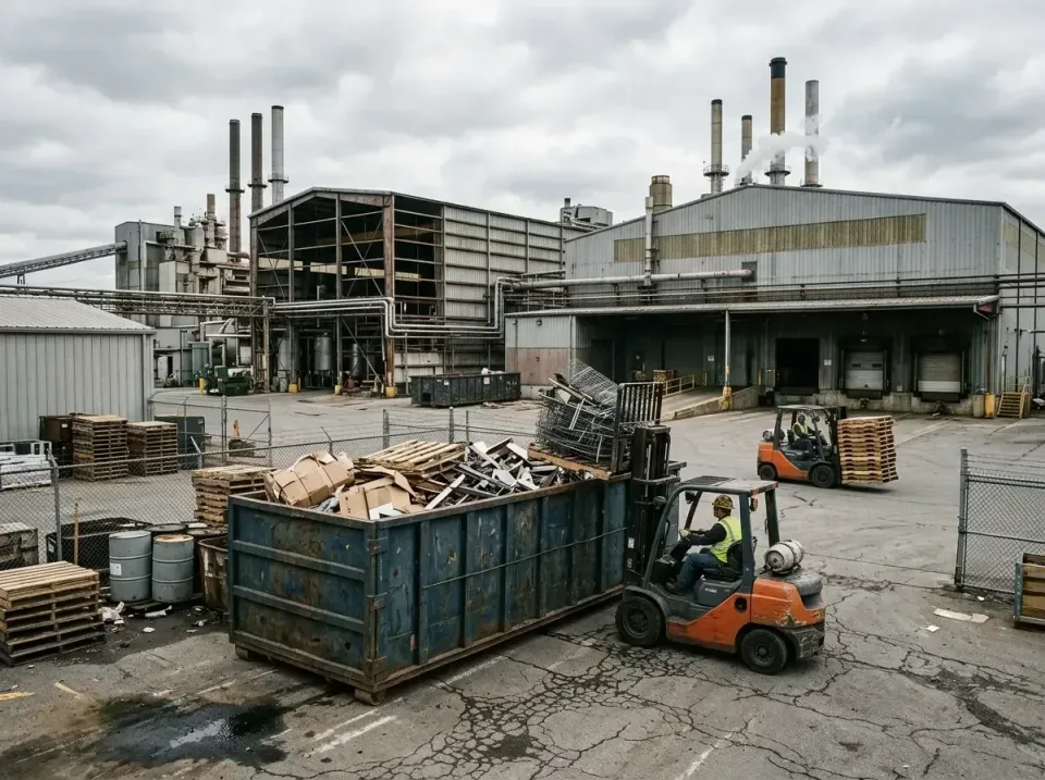 industrial-factory-scrap-conta-003 — frequently asked questions, Cheap Roll-off Dumpster Rentals in Delhi Hills, OH